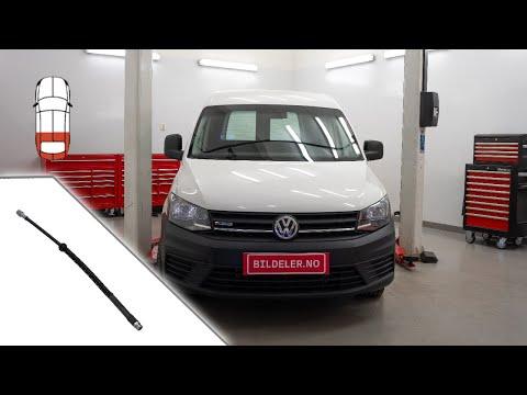 Volkswagen Caddy(IV): Hvordan bytte bremseslange bak - 2015 og nyere modeller
