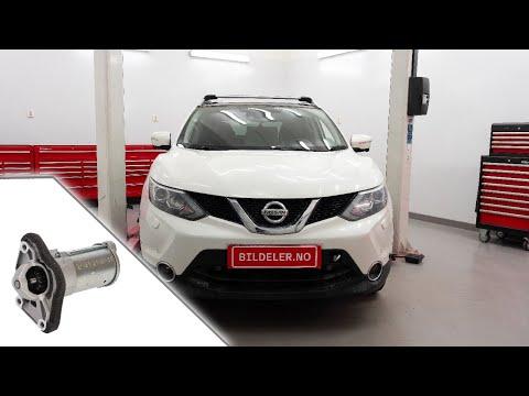 Nissan Qashqai(J11): Hvordan bytte starter - 2013 til 2018 mod