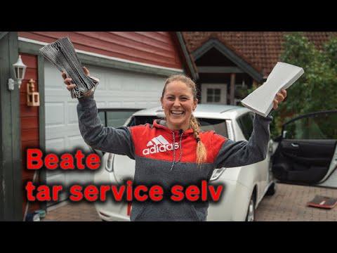 Service på Nissan Leaf