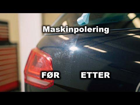 Slik polerer du bilen din