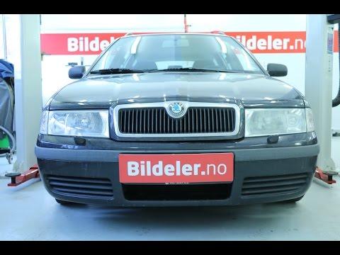 Skoda Octavia: Hvordan bytte luftmassemåler - 1,9TDI - 1998 til 2010 mod. (1U)