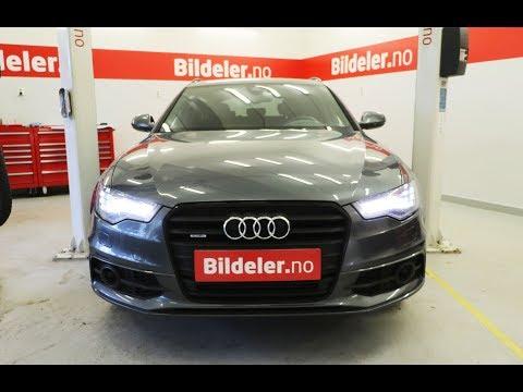 Audi A6 / A6 Allroad: Hvordan bytte bremser foran, 3.0TDI Biturbo (313Hk) - 2012 til 2018 mod. 