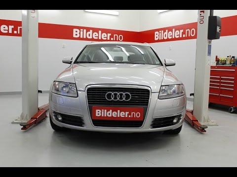 Audi A6: Hvordan bytte motorolje og filter 2.0 TDI - 2004 til 2011 mod.
