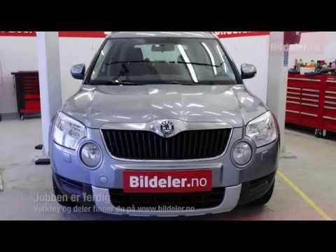 Skoda Yeti: Hvordan bytte lenkearm i bakstilling - 2009 til 2015 mod. (5L)