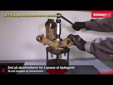 Audi, Ford, Mazda, Skoda, Volvo, VW: Hvordan bytte hjullager foran, "Generasjon-2"