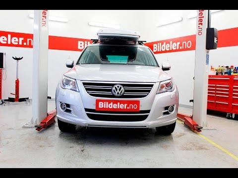VW Tiguan: Hvordan bytte nedre bakre bærebru i bakstilling - 2007 til 2015 mod. (5N)