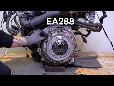 EA288 - Hvordan bytte clutch og svinghjul