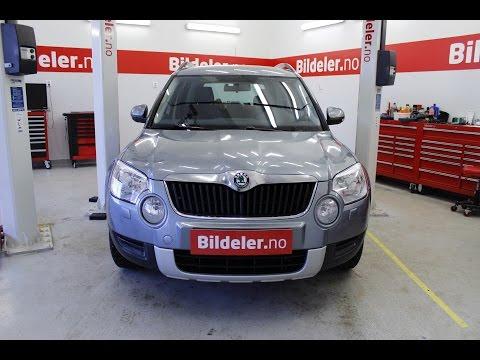 Skoda Yeti: Hvordan bytte bremser foran - 2009 til 2015 mod. (5L)