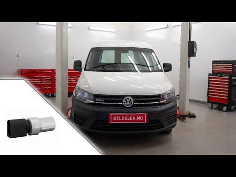 Volkswagen Caddy(IV): Hvordan bytte trykksensor til aircon - 2016 og nyere modeller