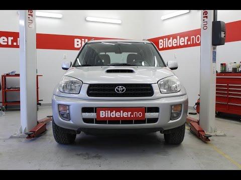 Toyota RAV4: Hvordan bytte motorolje og oljefilter - 2.0 D4D - 2000 til 2005 mod. (XA20)