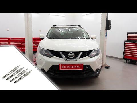 Nissan Qashqai(J11): Hvordan bytte glødeplugger - 2013 og nyere modeller