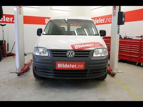 VW Caddy: Hvordan bytte lenkearm bak - 2004 til 2010 mod. (2K)