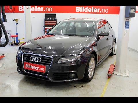 Audi A4: Hvordan bytte bremser foran - 2008 til 2015 mod.
