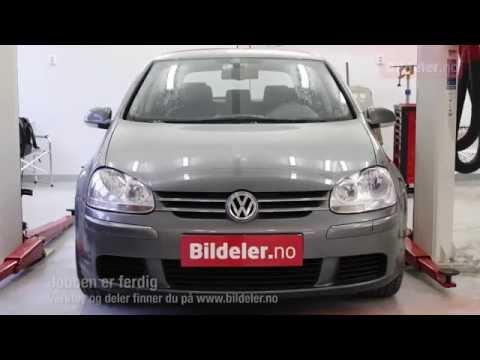 VW Golf V: Hvordan bytte lenkearm i bakstilling - 2004 til 2009 mod. (1K)