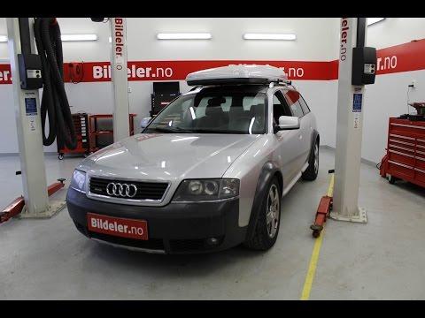 Audi A6 Allroad: Hvordan bytte ytre drivleddmansjett (Audi A4, A8, VW Passat) 1999 til 2005 mod.