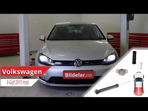 Hvordan bytte støtdemper og fjærbeinslager bak - 2013 og nyere modeller