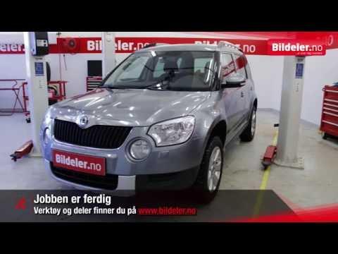 Skoda Yeti: Hvordan bytte pollenfilter - 2009 til 2015 mod. (5L)
