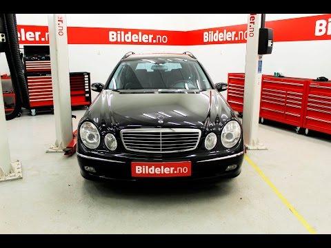 Mercedes E-klasse: Hvordan bytte ABS-ring på drivaksel bak - 2003 til 2009 mod. (W211)
