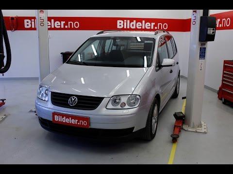 VW Touran: Hvordan bytte ABS sensor bak - 2003 til 2010 mod. (1T)