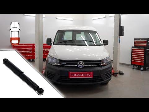 Volkswagen Caddy(IV): hvordan bytte støtdemper bak - 2015 og nyere modeller