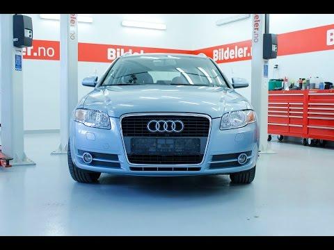 Audi A4: Hvordan bytte airconditionpumpe - 2005 til 2008 mod. 