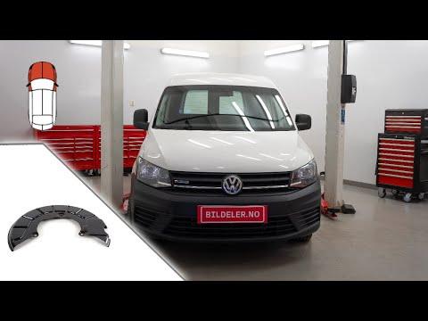 Volkswagen Caddy(IV): Hvordan bytte bremseskjold foran - 2015 og nyere modeller