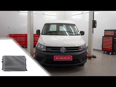 Volkswagen Caddy(IV): Hvordan bytte radiatorer - 2016 og nyere modeller