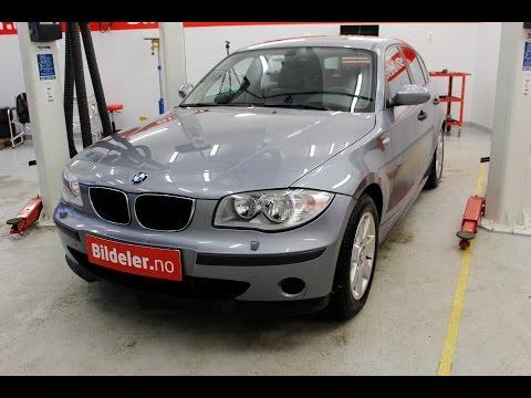 BMW 1-serie: Hvordan bytte bremseslitasjevarsler bak - 2004 til 2011 mod. (E81/E87)