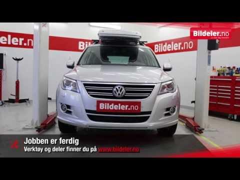 VW Tiguan: Hvordan bytte pollenfilter - 2007 til 2015 mod. (5N)