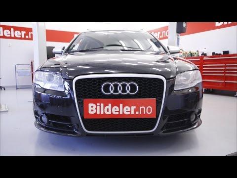 Audi A4: Hvordan bytte luftfilter - 2004 til 2008 mod.