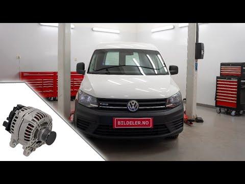 Volkswagen Caddy(IV): Hvordan bytte dynamo - 2015 og nyere modeller