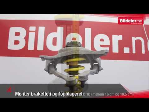 Audi A4: Hvordan montere senkesett av typen KW "Street Comfort" - 2008 til 2015 mod.