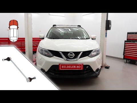 Nissan Qashqai(J11): Hvordan bytte lenkearm foran - 2013 og nyere modeller