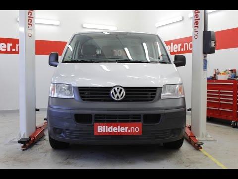 VW Transporter: Hvordan bytte fjærbeinslager foran (T5)