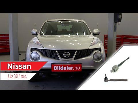 Nissan Juke (F15): Hvordan bytte endeledd og styrestag - 2011 til 2016 mod.
