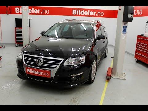 VW: Passat 05-11, Golf/A3 04-15, Touran 03-15, Caddy 04-15: Hvordan bytte bremser foran.