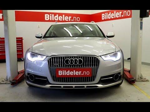 Audi A6 / A6 Allroad: Hvordan bytte bremser foran - 2012 til 2018 mod. 
