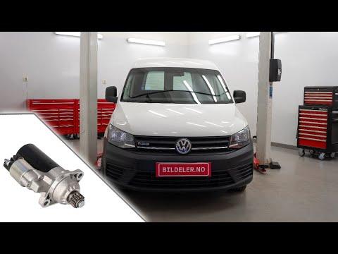 Volkswagen Caddy(IV): Hvordan bytte starter - 2015 og nyere modeller