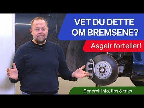 Slik lykkes du med å bytte bremser