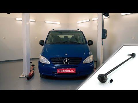 Hvordan bytte lenkearm foran på Mercedes Vito