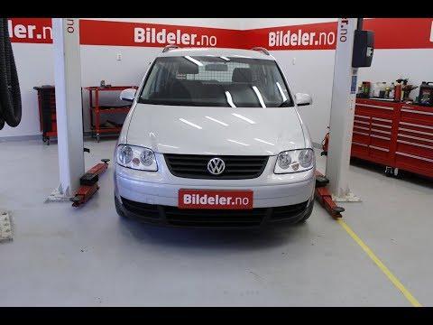 VW Touran: Hvordan bytte radiator- og ACvifte - 2003 til 2010 mod. (1T)