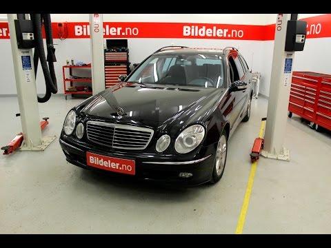 Mercedes E-klasse: Hvordan bytte lenkearm i bakstilling - 2003 til 2009 mod. (W211)