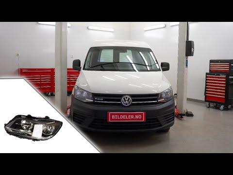 Volkswagen Caddy(IV): Hvordan bytte hovedlykt - 2017 modell og nyere