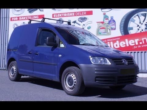 VW Caddy: Hvordan bytte vindusviskermekanisme - 2004 til 2010 mod. (2K)