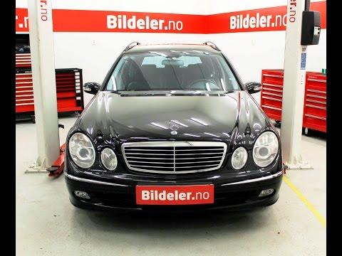 Mercedes E-klasse: Hvordan bytte parkeringssensor i støtfanger foran - 2003 til 2009 mod. (W211)