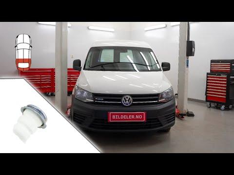 Volkswagen Caddy(IV): Hvordan bytte fjærputen bak - 2015 og nyere modeller