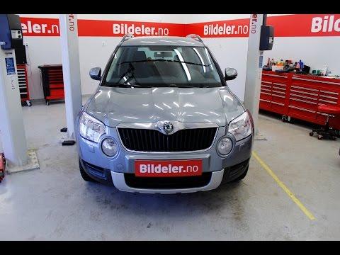 Skoda Yeti: Hvordan bytte støtdemper og fjær foran - 2010 til 2015 mod. (5L)