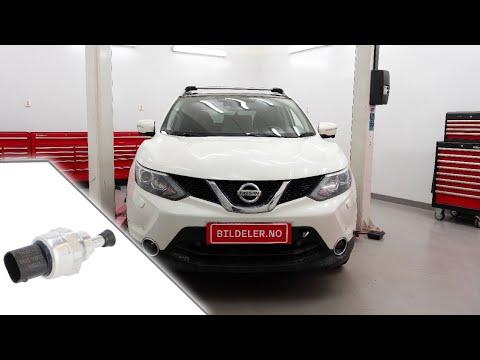Nissan Qashqai(J11): Hvordan bytte eksostrykksensor - 2013 og nyere modeller