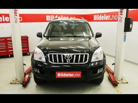 Toyota Land Cruiser (J120): Hvordan bytte lenkearm i forstilling - 2002 til 2009 mod.