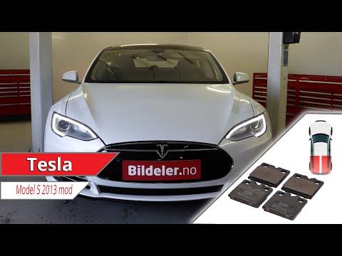 Tesla Model S: Hvordan bytte bremseklosser i parkbrems bak